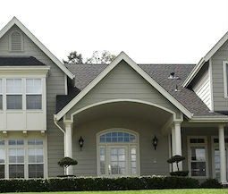 A home that has experienced an earthquake