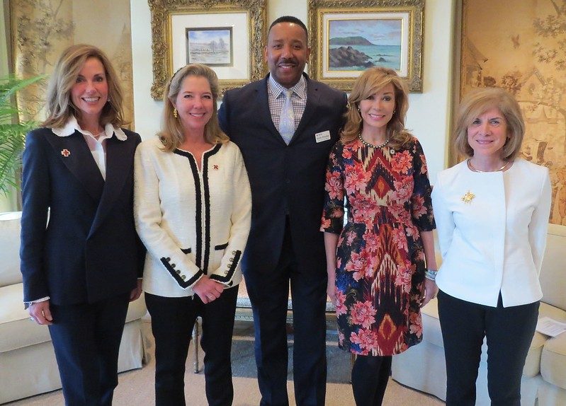 Group photo with Gail McGovern at Gail McGovern Reception 2020.