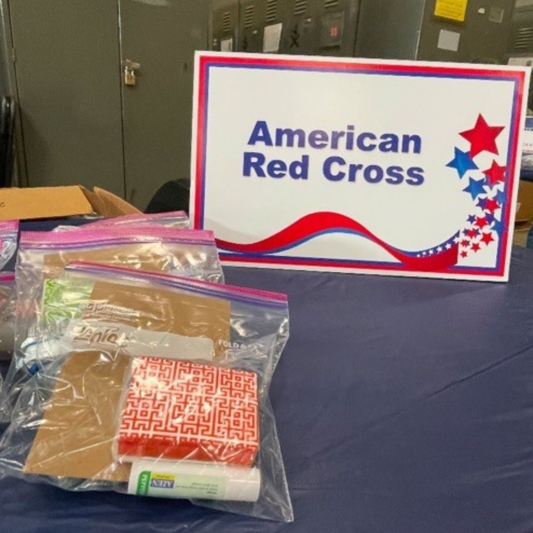 red cross information table