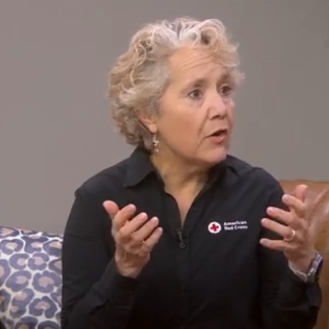 red crosser in interview