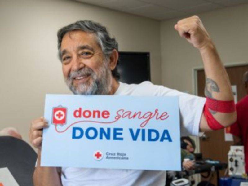 male blood donor