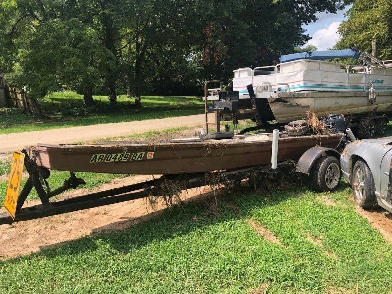 boat trailor damage