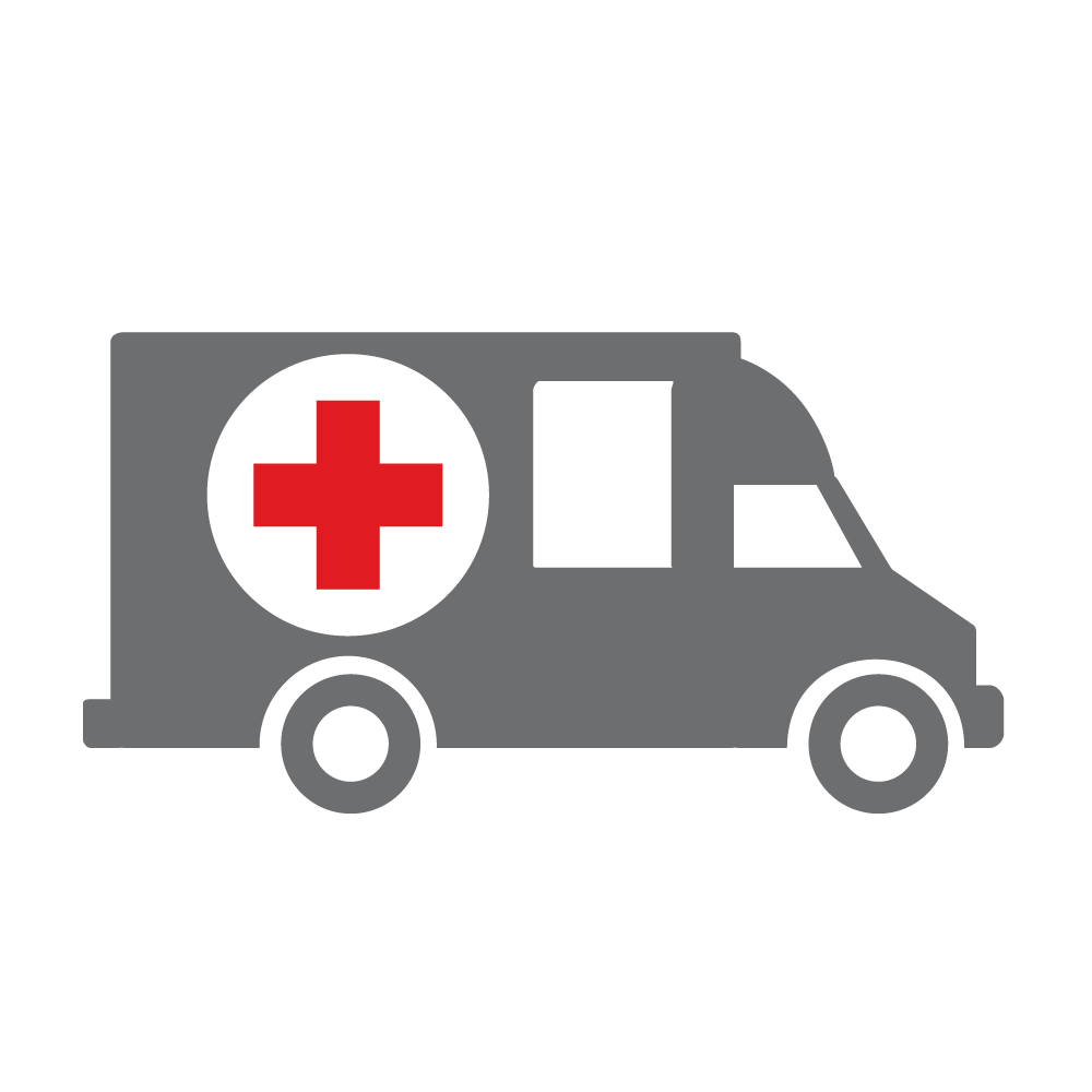 emergency response vehicle icon.