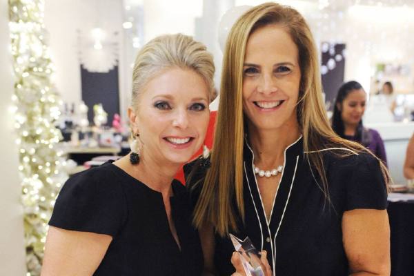 Betty Lopez Castro pictured on the right with a Tiffany Circle Member.