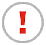 red exclamation point