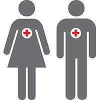 red cross volunteers icon